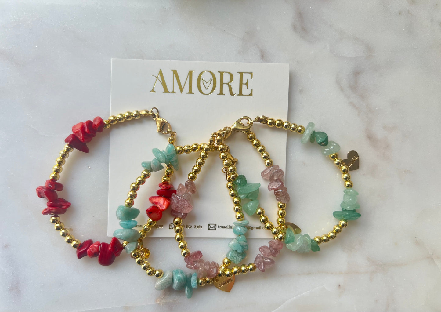 NATURAL STONE BRACELET