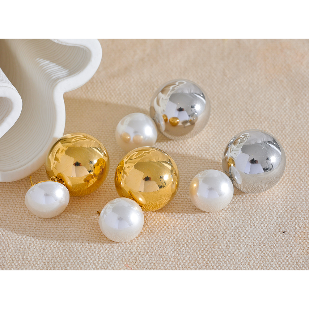 BIG BALL DROP EARRING