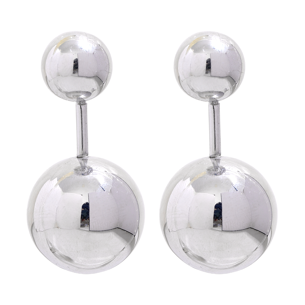 BIG BALL STUD EARRING