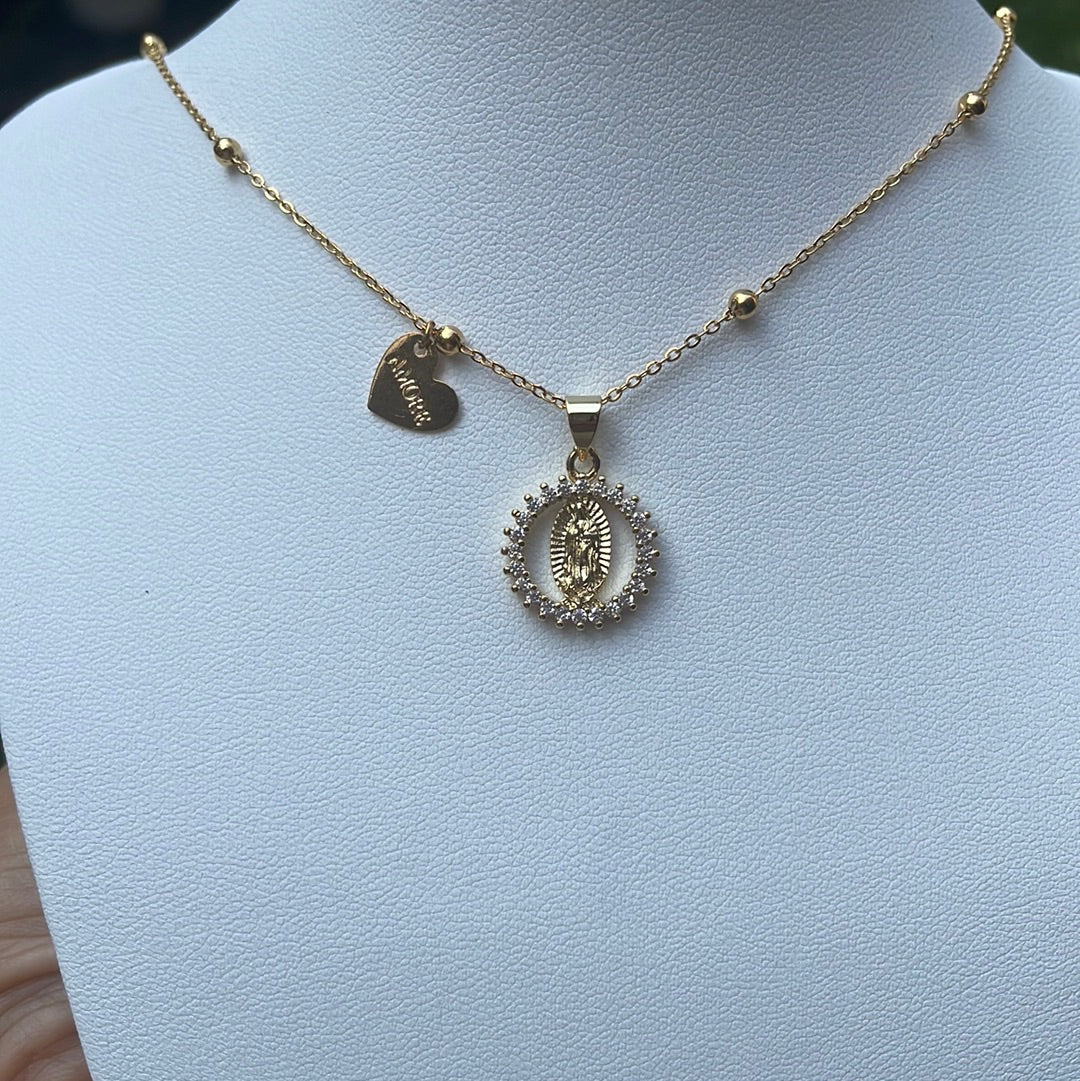 VIRGEN DE GUADALUPE NECKLACE
