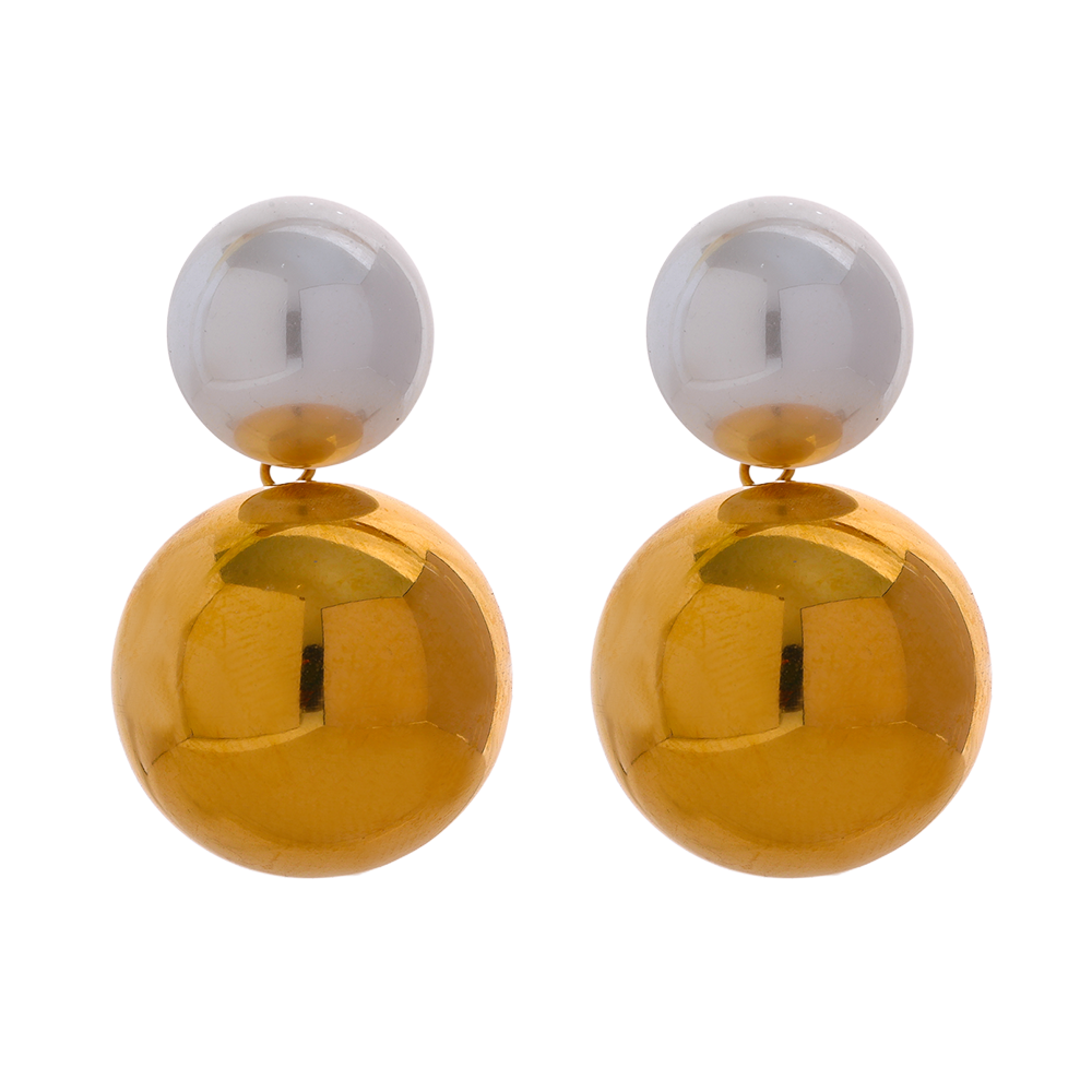 BIG BALL DROP EARRING