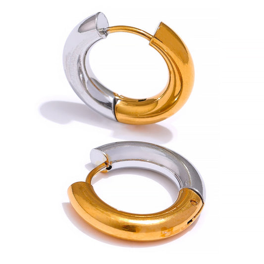 CONTRADICTION HOOP EARRING